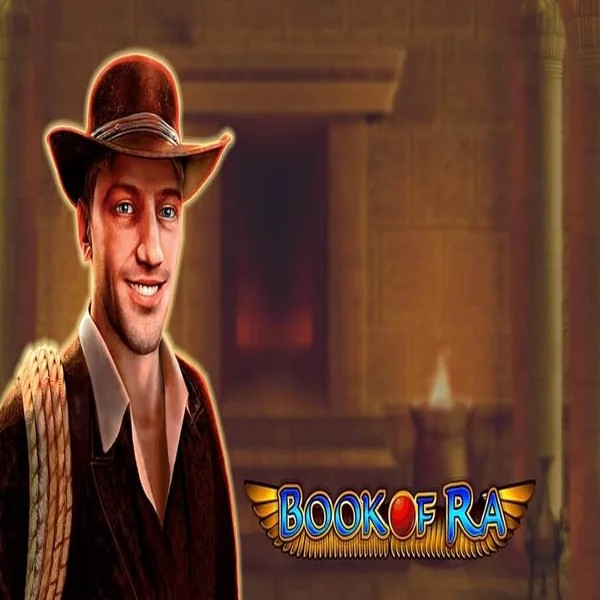 Book of Ra slot icon by Greentube, available at SlotsGem Casino