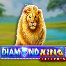 Diamond King Jackpots slot visual from SpinPlay Games available on slotsgemcasinos.eu