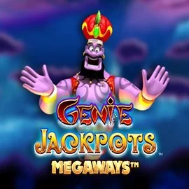 Genie Jackpots Megaways logo by Blueprint Gaming at SlotsGem CasinoGenie Jackpots Megaways