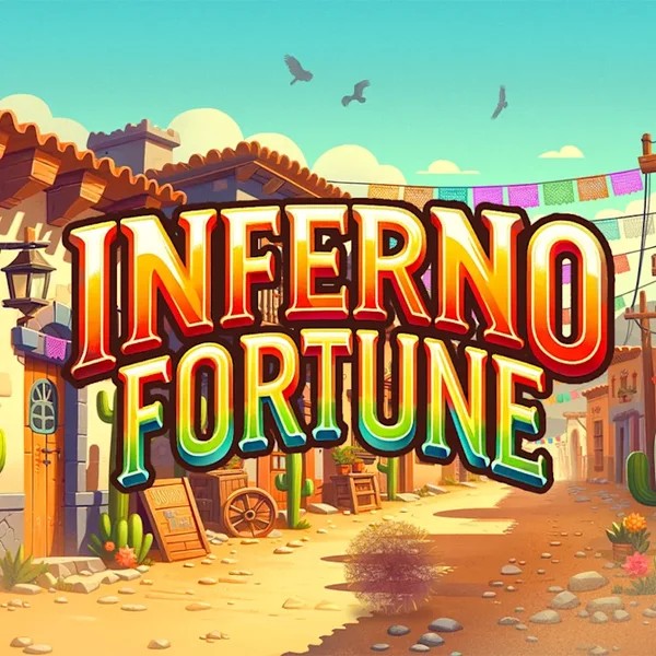 Inferno Fortune slot logo by Atomic Slot Lab at SlotsGem CasinoInferno Fortune