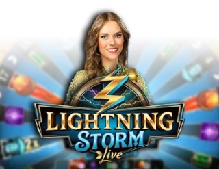 Lightning Storm logo by Evolution at SlotsGem Casino