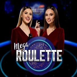 Mega Roulette logo by Pragmatic Play SlotsGem Casino