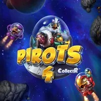 Pirots 4 logo by ELK Studios SlotsGem Casino