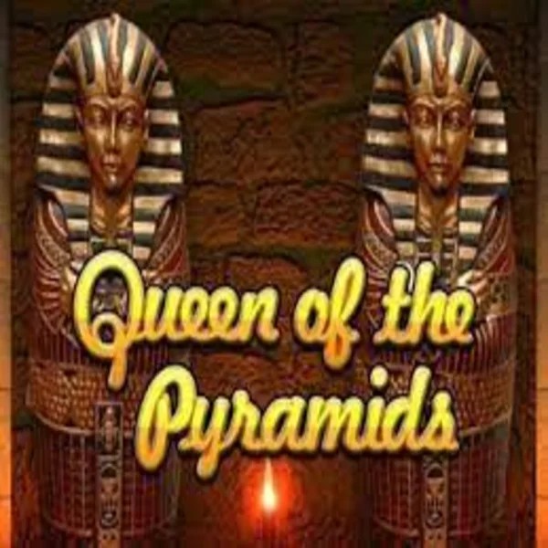 Slots logo of Queen of the Pyramids from Playtech at SlotsGem Casino