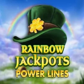 Rainbow Jackpots Power Lines slot visual from Red Tiger Gaming available on slotsgemcasinos.eu