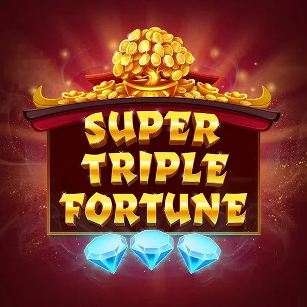 Super Triple Fortune slot visual from Greentube available on slotsgemcasinos.eu