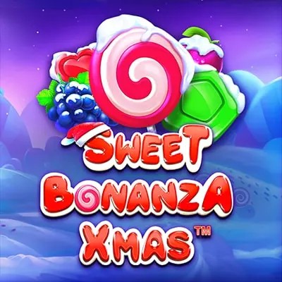 Slots logo of Sweet Bonanza Xmas Slot from Pragmatic Play at SlotsGem Casino